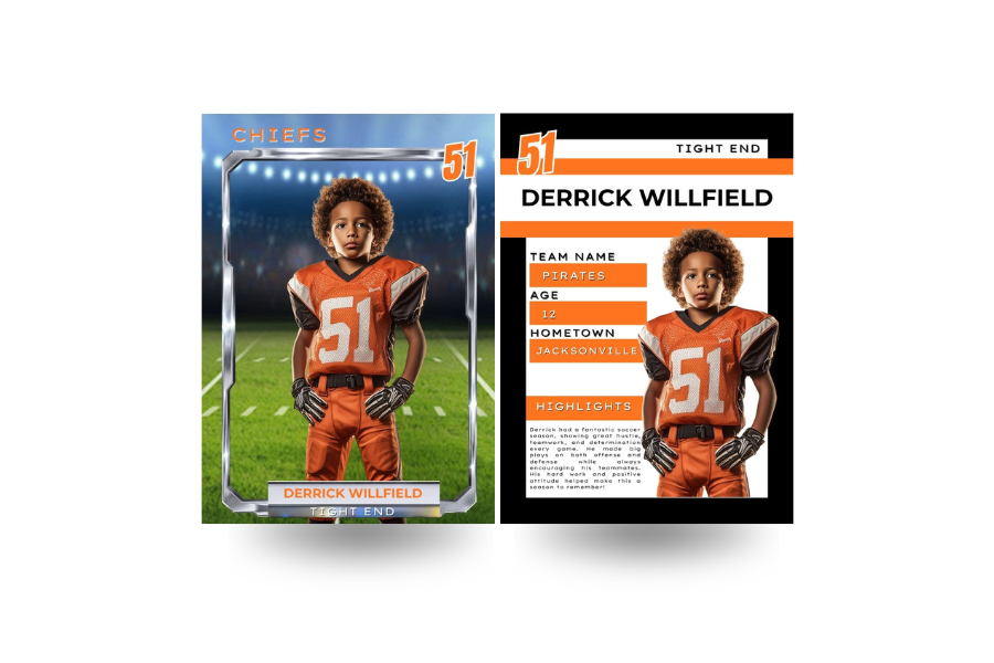 Stadium Lights Sports Card