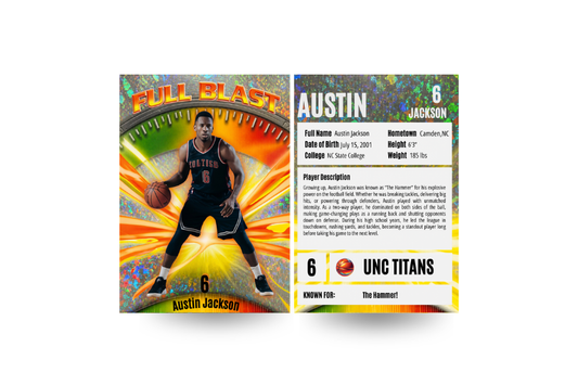 Full Blast Sports Card