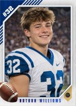 Game Day Blue Trading Card