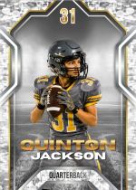 Gold Shimmer Trading Card