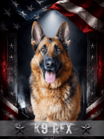 K9 Memorial Trading Card